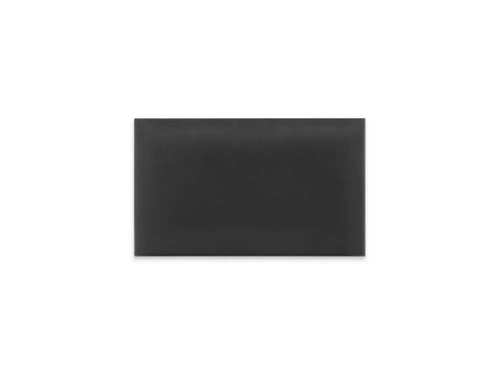 Grafitowy panel tapicerowany 50x30 Welur prostokąt Premium