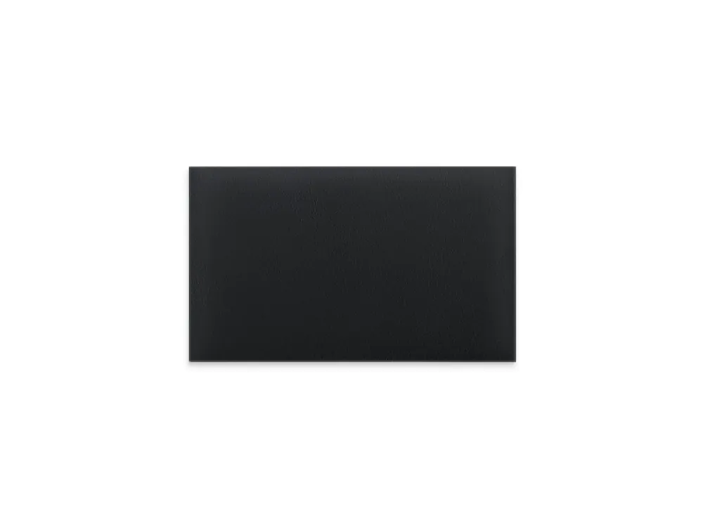 Czarny panel ścienny tapicerowany 50x30 Ekoskóra prostokąt Wyjątkowa oferta