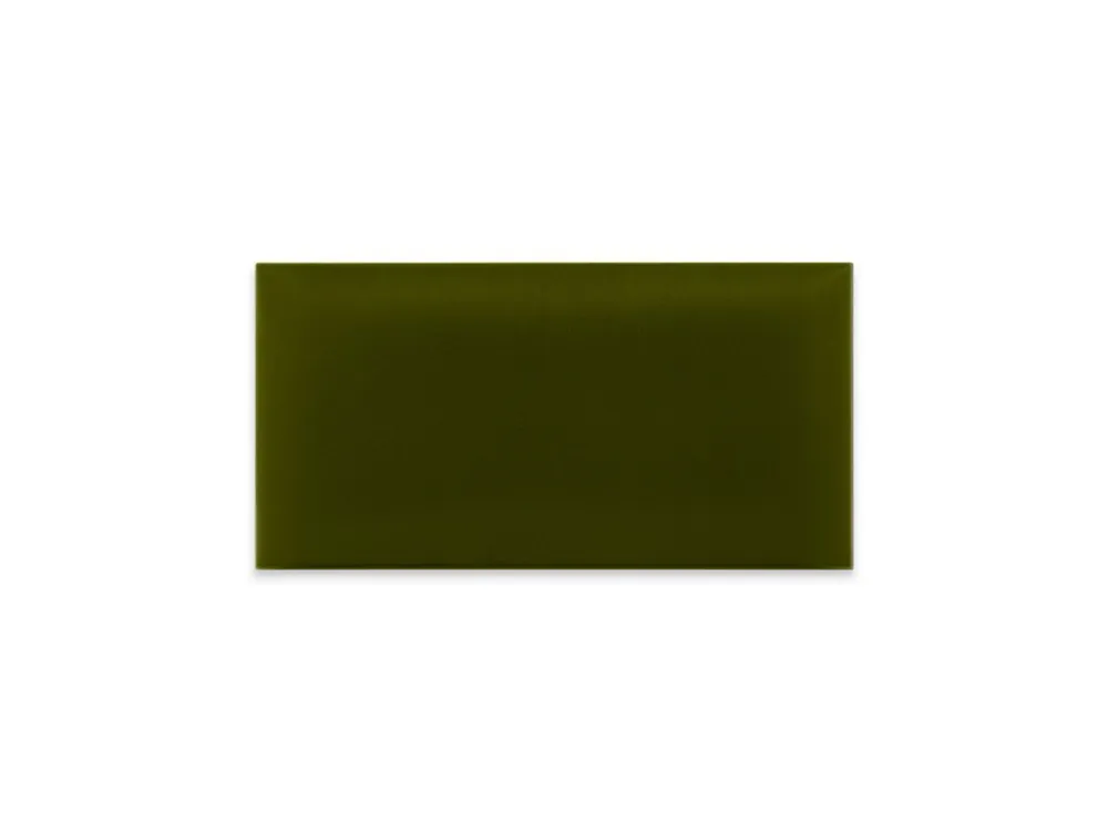 Wyjątkowa oferta Panel ścienny tapicerowany Khaki 60x30 Welur prostokąt