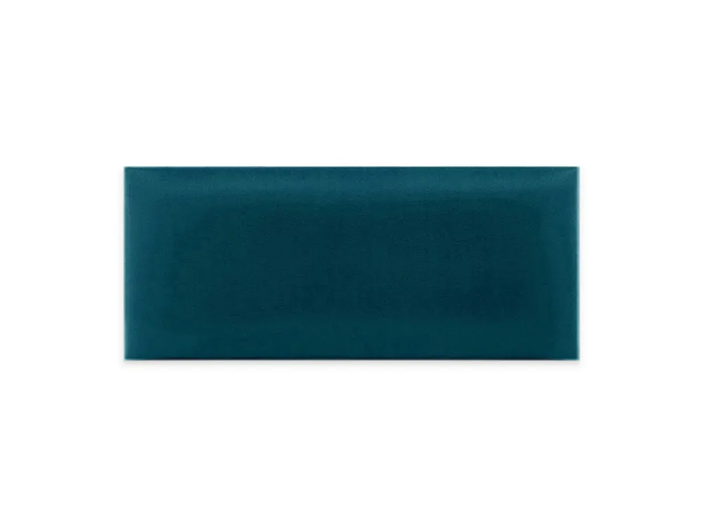 Oferta Turkusowy panel tapicerowany 70x30 Welur prostokąt