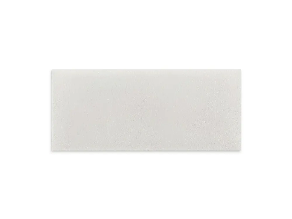 Darmowa dostawa Panel ścienny tapicerowany Kremowa Ekoskóra 70x30 prostokąt
