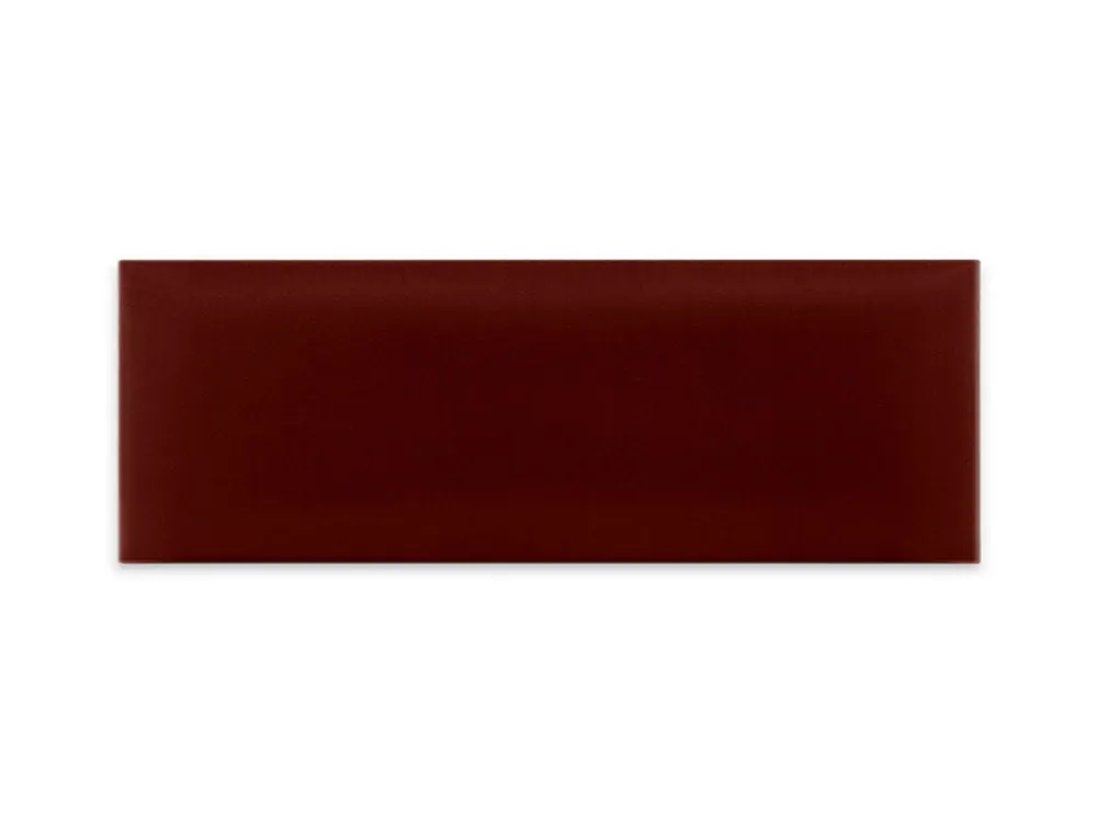 Bordowy panel tapicerowany 90x30 Welur prostokąt Kup online