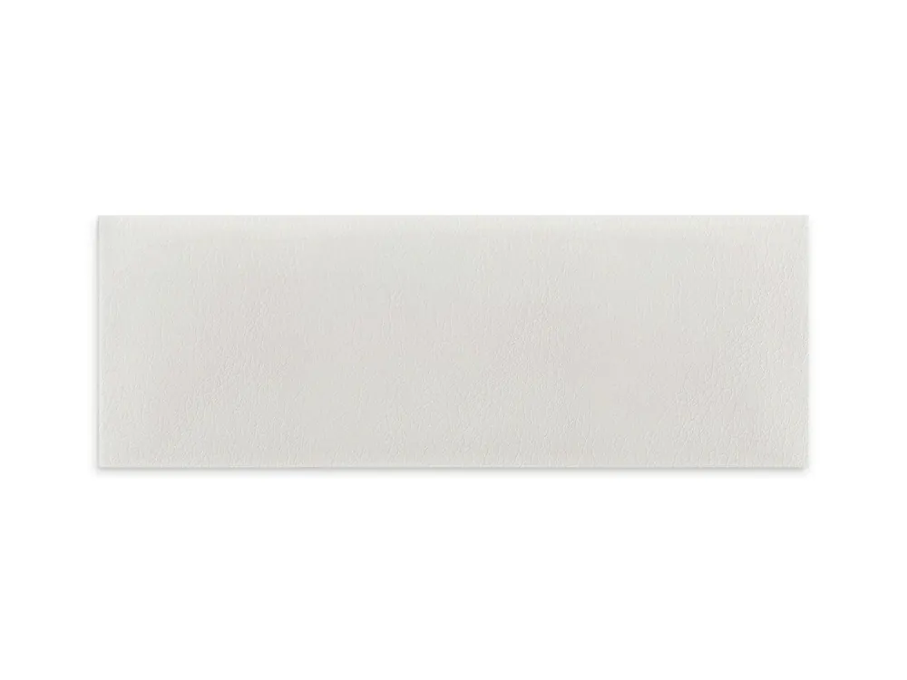 Panel ścienny tapicerowany Kremowa Ekoskóra 90x30 prostokąt Tani