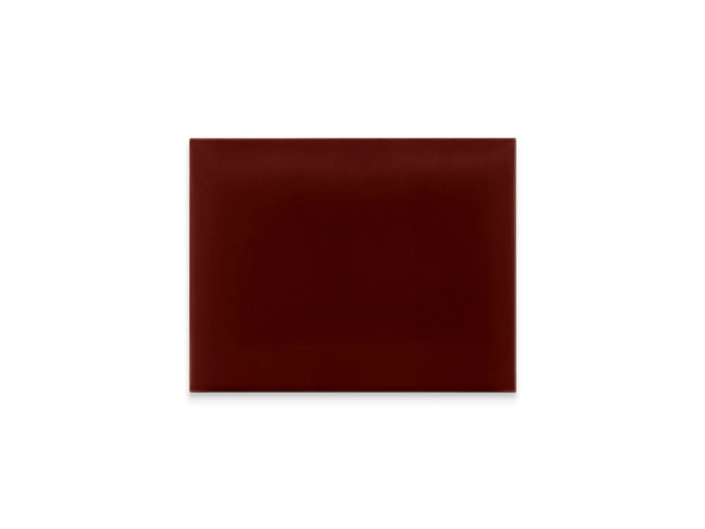 Popularny Bordowy panel tapicerowany 50x40 Welur prostokąt