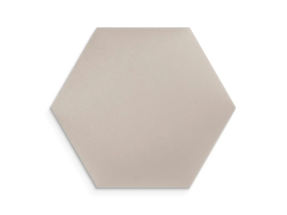 Panel ścienny Beżowy Welur 40x35 heksagon Oferta czasowa