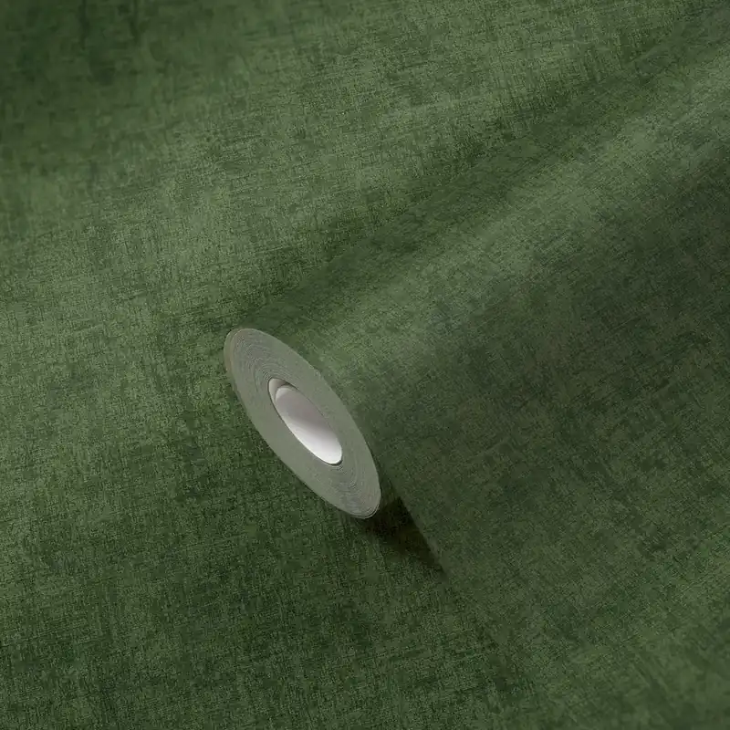 Bezpieczna płatność Tapeta 37334-7 Greenery AS Creation gładka w cętki w kolorze dżungli z teksturowanym wytłoczeniem