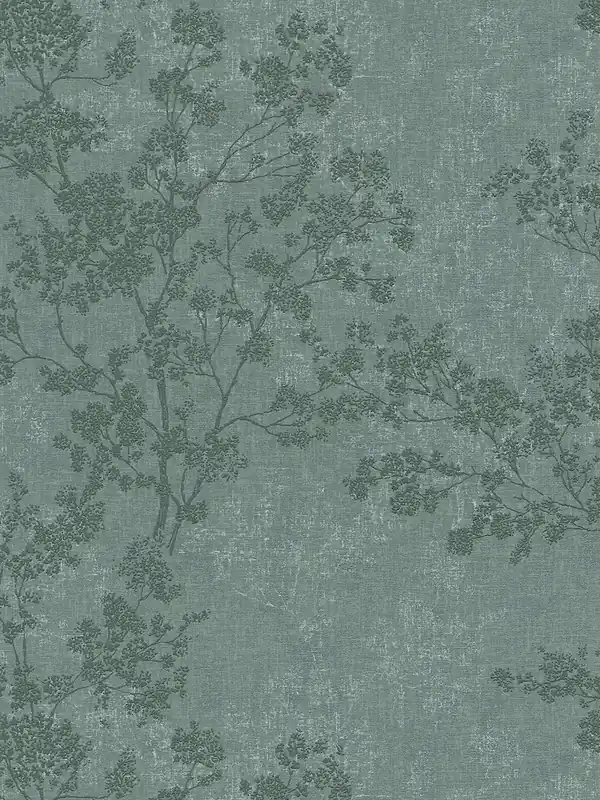 Nowość Tapeta 37397-3 New Walls AS Creation lniany wzór w liście – zielony