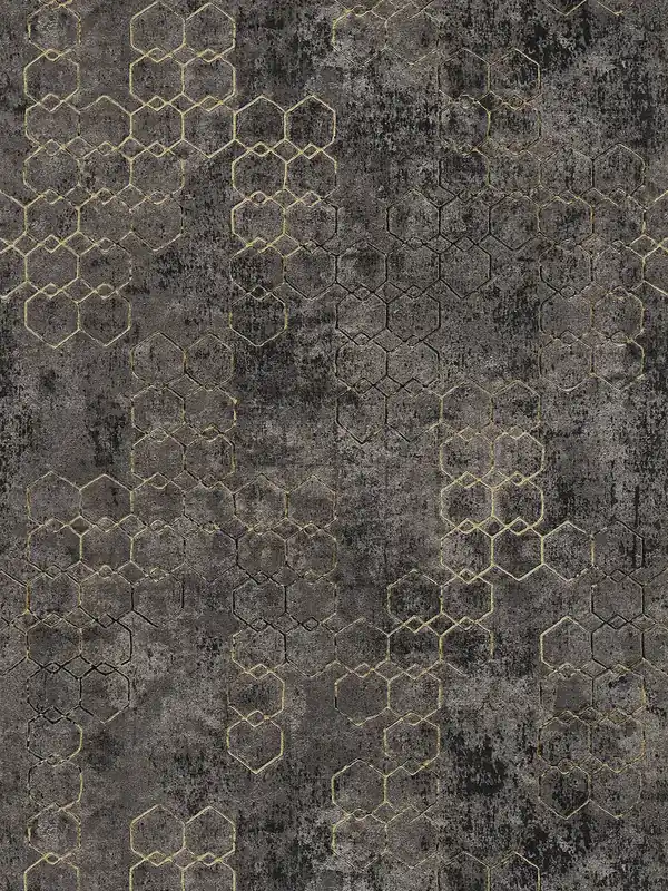 Tapeta 37424-6 New Walls AS Creation tapeta nowoczesny design złoto i efekt betonu – czerń, złoto Kup teraz