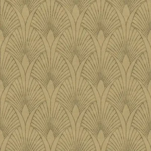 Tapeta 37427-2 New Walls AS Creation art deco w stylu glamour - złoto, beż, brąz Ostatnie sztuki