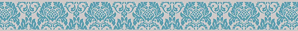 Taniej Borta 30389-1 only Borders 11 AS Creation Borta turkusowa z ornamentem - niebieski, zielony, beżowy