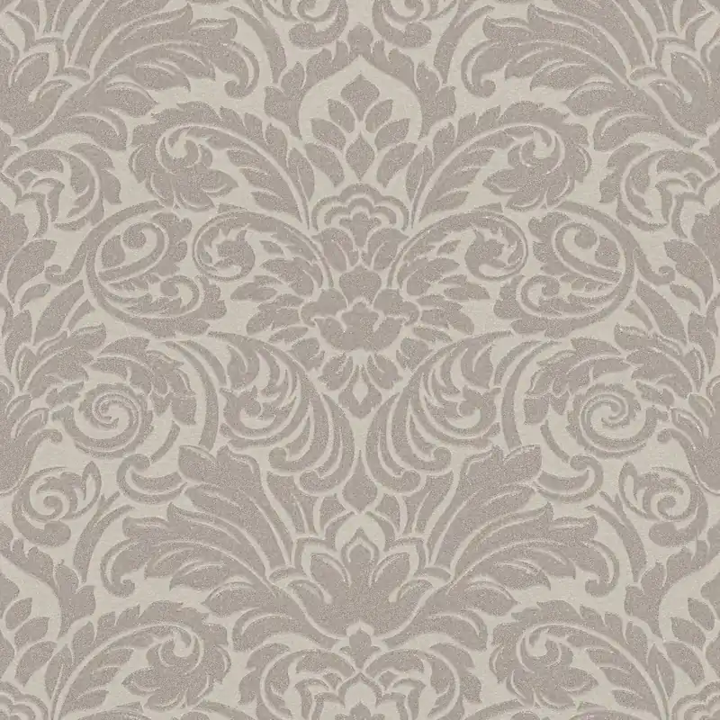 Taniej Tapeta 30545-2 Luxury Wallpaper AS Creation ornament z metalicznym efektem i motywem kwiatowym - brąz, brąz