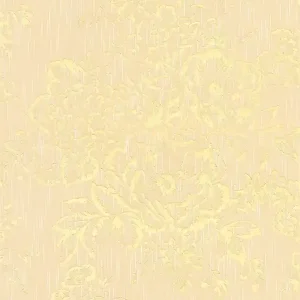 Tapeta 30657-3 AP Metallic Silk AS Creation strukturalna złoty kwiatowy wzór - złoto, krem Hit cenowy