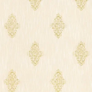 Tapeta 31946-2 Luxury Wallpaper AS Creation w stylu postarzany metaliczny ornament - krem, złoto Ekspresowa dostawa