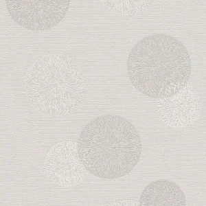 Tapeta 34771-2 Happy Spring AS Creation teksturowana w stylu retro z lat 50. - szara Darmowa dostawa