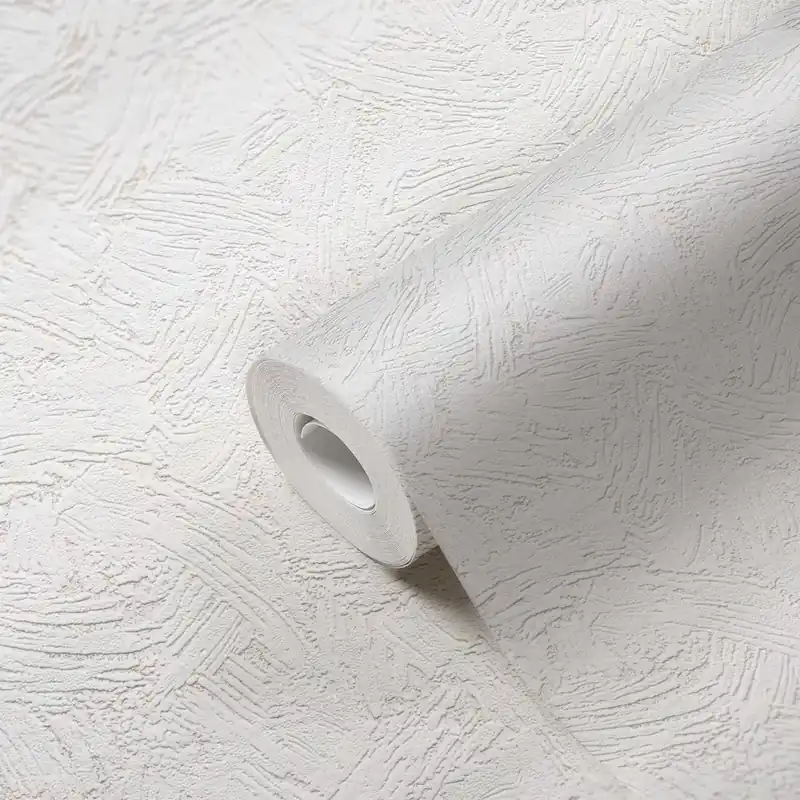 Tapeta 3303-45 Simply White18 AS Creation tynk o strukturze retro - biała Oferta