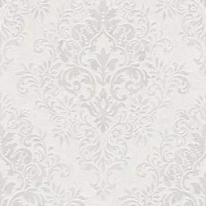 Tapeta 33924-6 Jette 4 AS Creation wzór ornamentu tapety flizelinowej z metalicznymi akcentami - szary Cena promocyjna