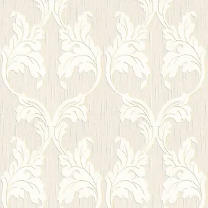 Tapeta 95628-7 Tessuto AS Creation tapeta tekstylna premium z ozdobnymi motywami – beż, krem, złoto Oferta limitowana