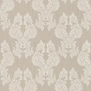 Do wyczerpania zapasów Tapeta 95630-1 Tessuto AS Creation tekstylna flizelinowa ze strukturalnymi ornamentami - beż