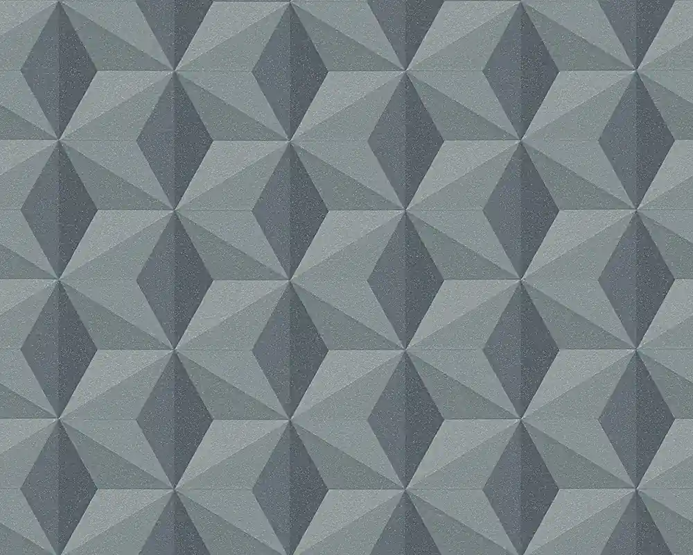 TAPETA AS Life 3 96255-2 Geometryczny szary wzór efekt 3D Outlet 1 rolka Super okazja