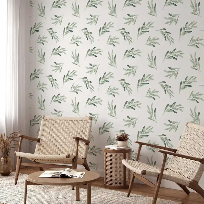 Tapeta - Oliwkowy taniec Darmowy zwrot