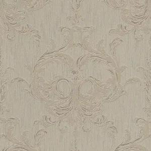 Tapeta AS 96196-3 elegancka z filigranowym ornamentem - brąz Oferta