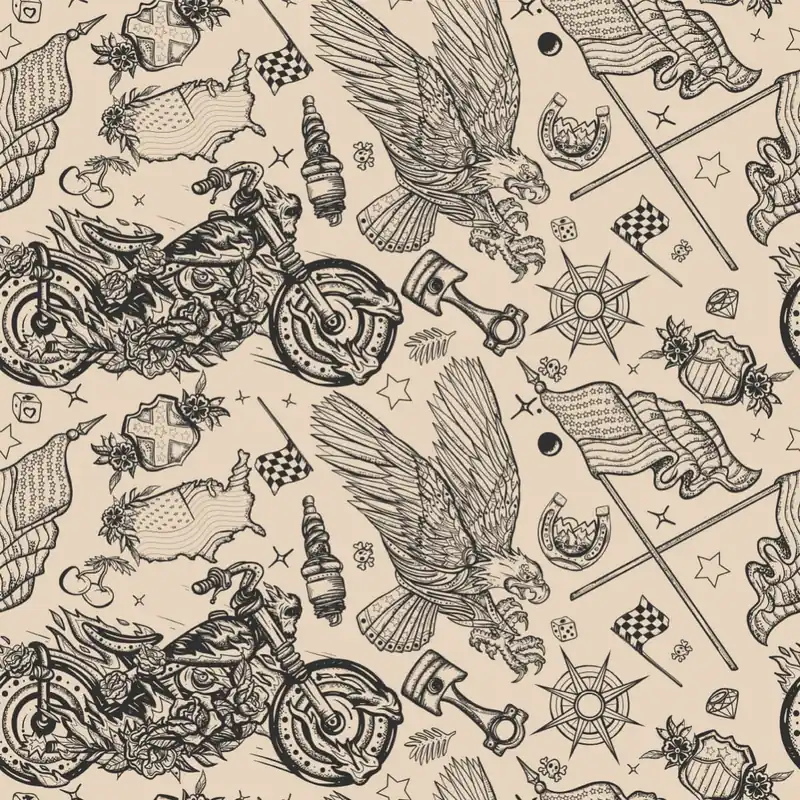 Tapeta Amerykańskie Motocykle Oferta limitowana
