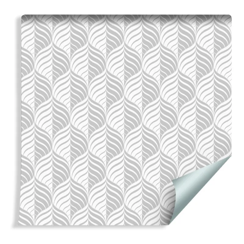Tapeta Abstrakcyjna Geometryczne Kształty Dekor 3D Taniej
