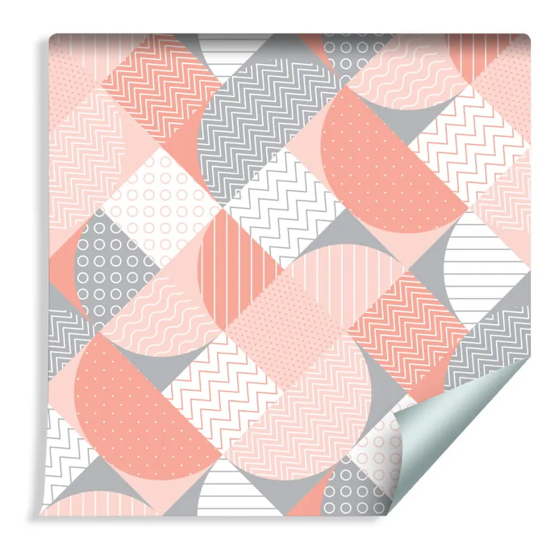 Tapeta Abstrakcyjna Mozaika Geometryczna Niska cena