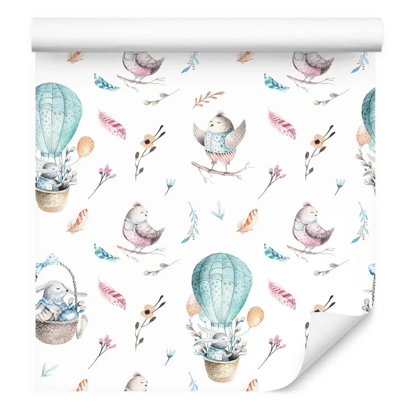 Kup online Tapeta Balony I Ptaki Na Niebie