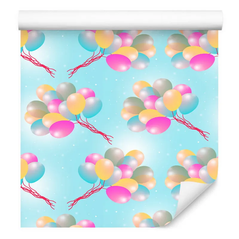 Tapeta Balony Na Tle Kropek Oferta czasowa