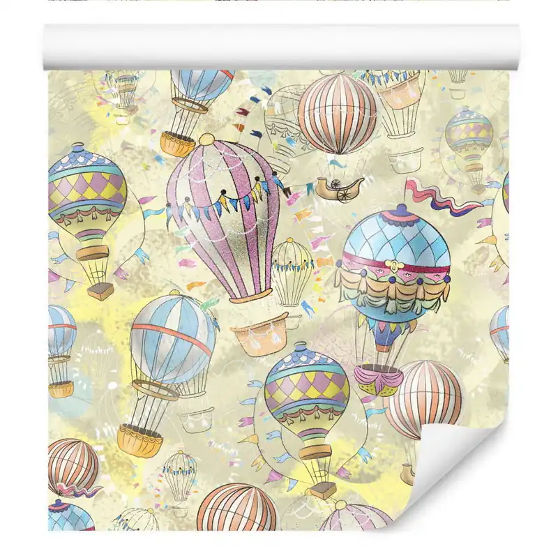 Hit sprzedaży Tapeta Balony W Pastelowych Kolorach