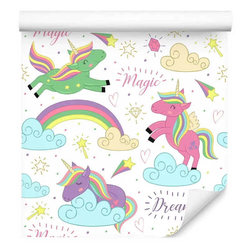 Tapeta Dla Dzieci – Magiczne Jednorożce Promocja