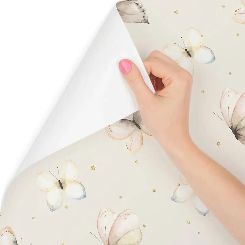 Oferta Tapeta Dla Dzieci, Motyle, Natura, Kropki