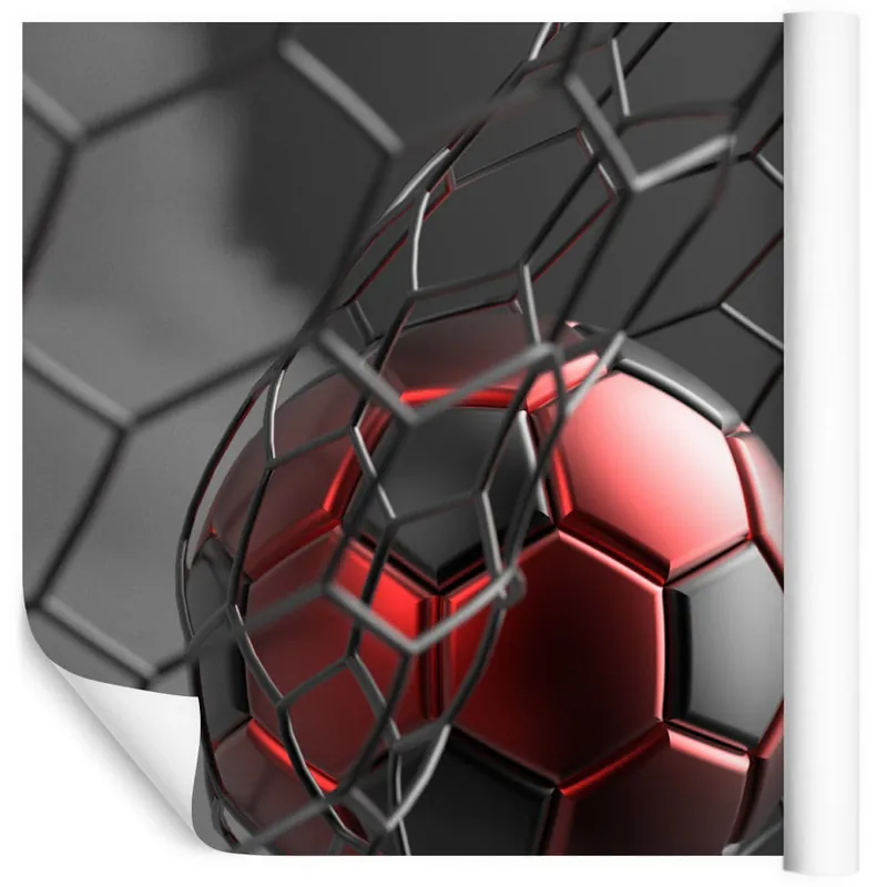Fototapeta Sportowa Piłka W Bramce Nie przegap
