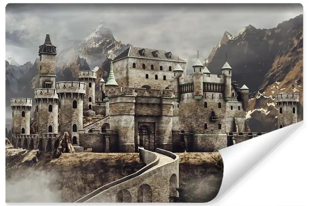 Kup online Fototapeta Średniowieczny Zamek Fantasy