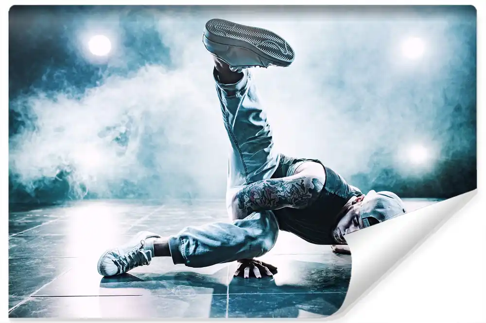 Obniżka ceny Fototapeta Tancerz Breakdance Podczas Występu