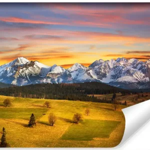 Fototapeta Tatry O Zachodzie Słońca Bezpieczna płatność