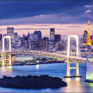 Fototapeta Tęczowy Most W Tokio Promocja