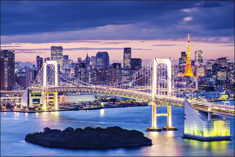 Fototapeta Tęczowy Most W Tokio Promocja