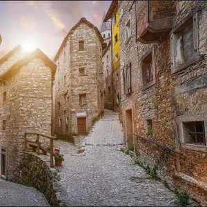 Wyprzedaż Fototapeta Uliczka 3D
