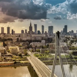 Zniżka Fototapeta Warszawska Panorama
