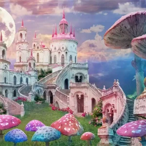 Darmowa dostawa Fototapeta Zamek W Fantastycznej Krainie