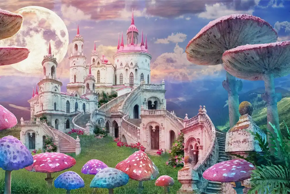 Darmowa dostawa Fototapeta Zamek W Fantastycznej Krainie