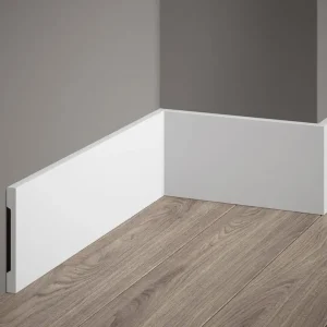 Zamów teraz Listwa przypodłogowa MD013P malowana na biało (10×1×200cm) Mardom Decor