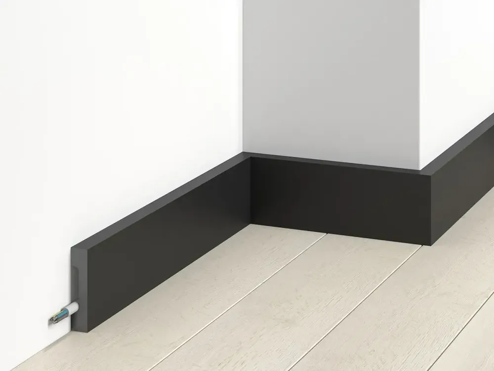 Listwa przypodłogowa czarna MD359B (7×1,6×200cm) Mardom Decor Oferta
