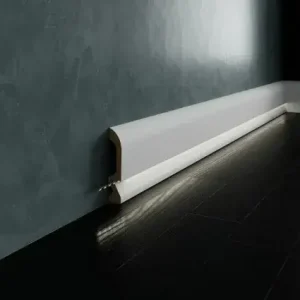 Zniżka Listwa przypodłogowa do oświetlenia LED LPC-19LE (10×1,9×244cm) Creativa