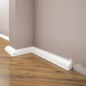 Wyjątkowa oferta Listwa przypodłogowa LPC-01 (2,1×2,1×244cm) Creativa