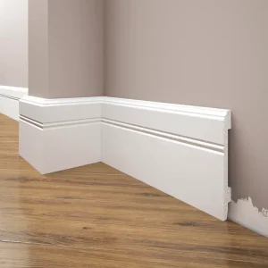 Darmowy zwrot Listwa przypodłogowa LPC-18 (10,7×1,2×244cm) Creativa
