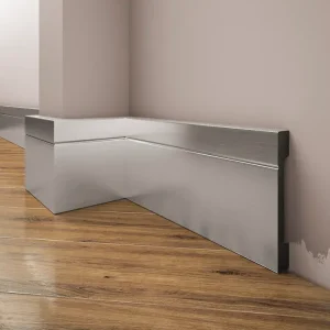 Listwa przypodłogowa LPC-20A kolor aluminium (11×1,6×244cm) Creativa Wyjątkowa oferta