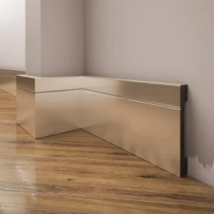 Listwa przypodłogowa LPC-20i Inox (11×1,6×244cm) Creativa Rabat